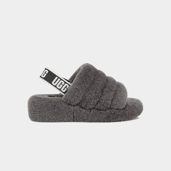 UGG Oh Yeah Slingback Slides Platform Puff Sandals Slippers - Picture 4 of 13